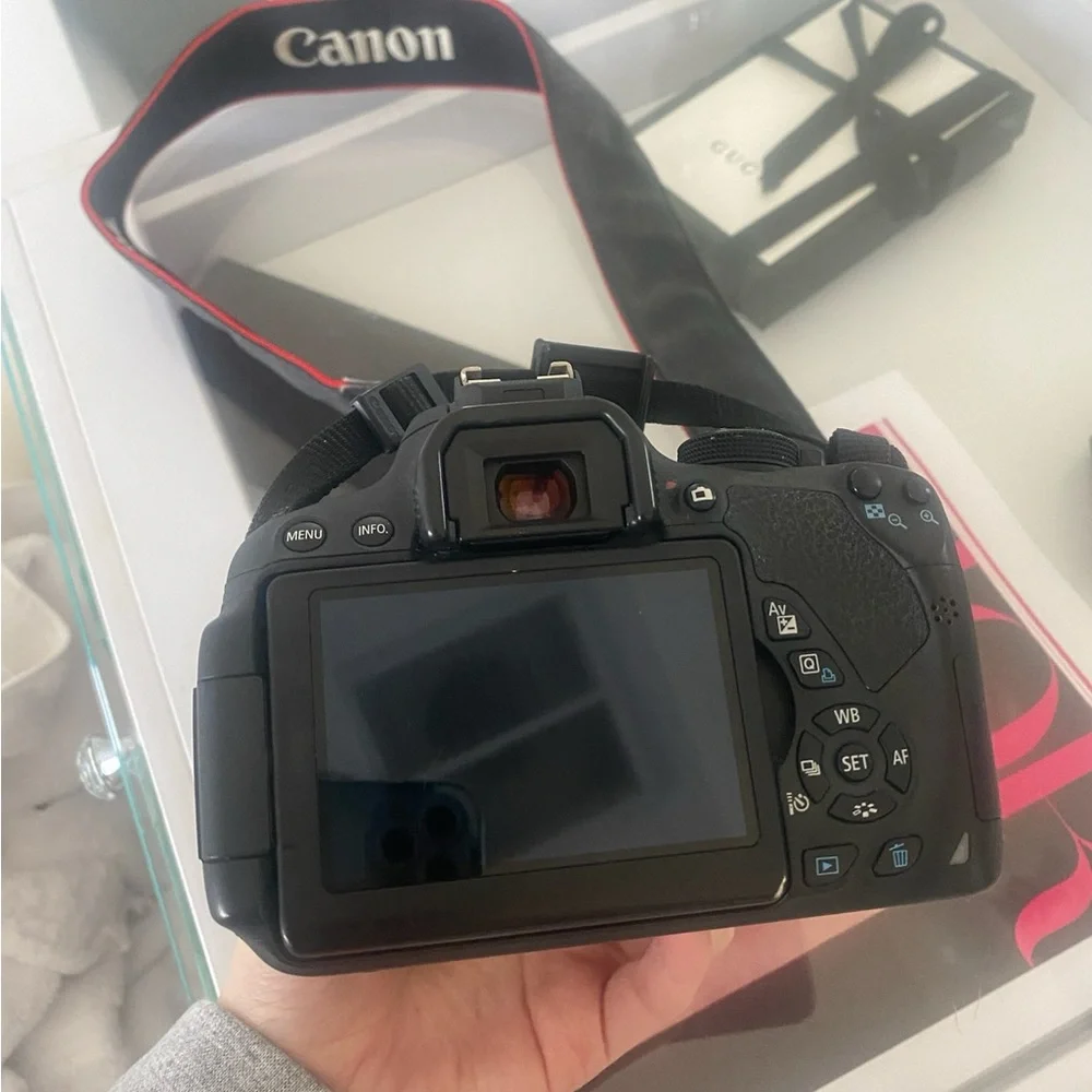 Canon Black DSLR Camera